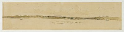 Redestedet til Point de Galle på Ceylon (Sri Lanka) av Joseph Selleny