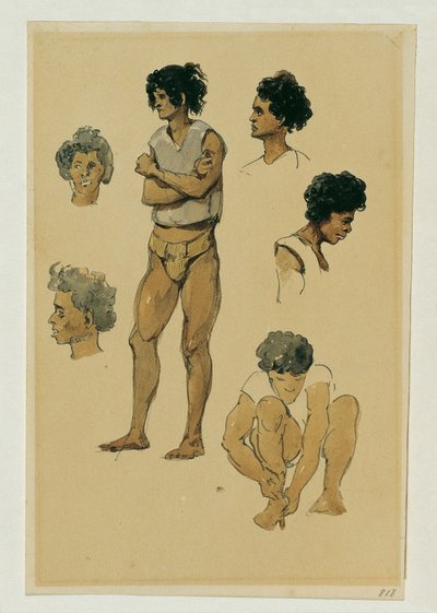Innfødte på Stewart Island av Joseph Selleny