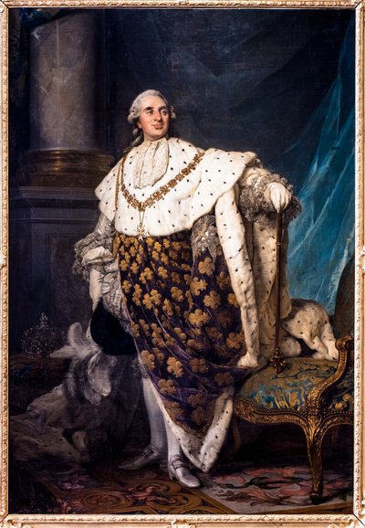 Portrett av Ludvig XVI av Joseph Siffred Duplessis