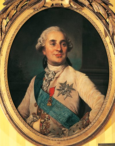 Portrett av Louis XV av Frankrike, kjent som den elskede (Versailles av Joseph Siffred Duplessis