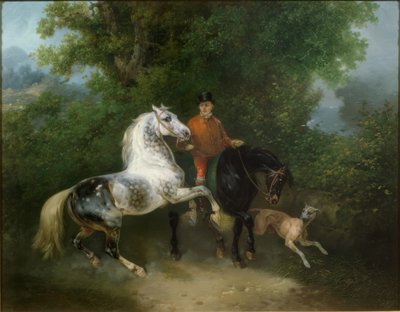 Reiter und Pferd von Joseph Simon Volmar