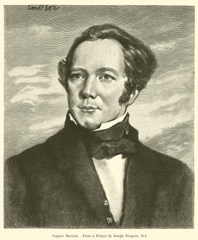 Kaptein Marryat av Joseph Simpson
