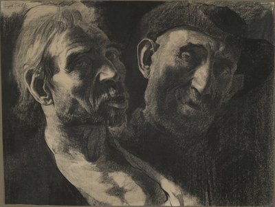 Gruvearbeidere av Joseph Stella