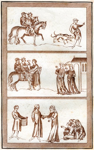 The Life of Thomas Becket, 1801. av Joseph Strutt