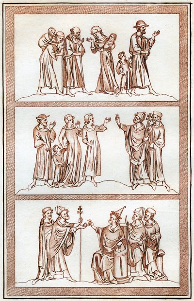 The Life of Thomas Becket, 1801. av Joseph Strutt