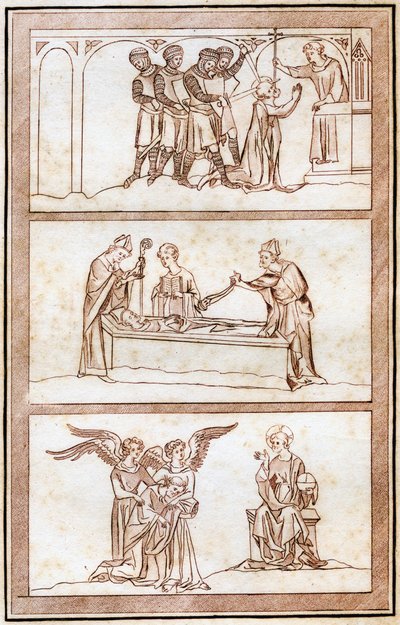 The Life of Thomas Becket, 1801. av Joseph Strutt