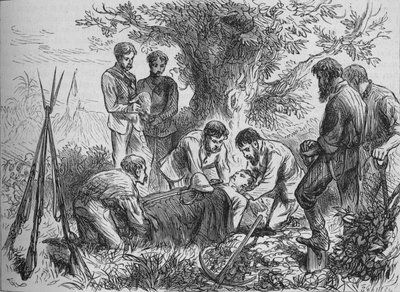 Begravelse av Eyre, c1880 av Joseph Swain