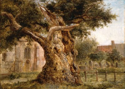 The Old Oak, 1870 av Joseph Thors