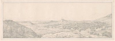 Panorama mot Athen fra Afrodites hage av Joseph Thürmer