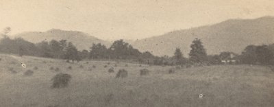 Landskap med trær og fjell, ca. 1900. av Joseph Turner Keiley