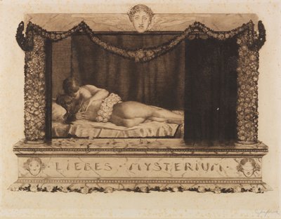 Et kjærlighetsmysterium, 1913. av Joseph Uhl