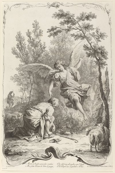 Moses og den brennende busken av Joseph Wagner
