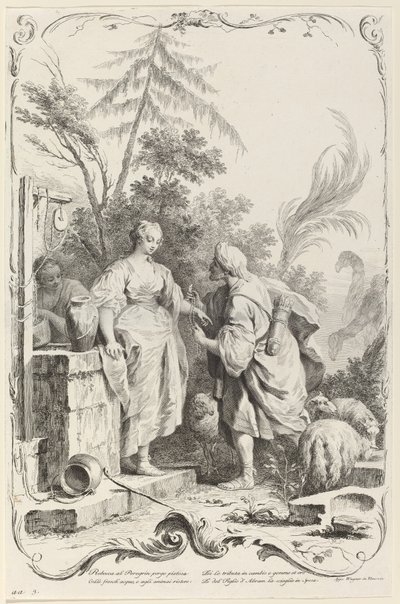 Rebecca ved brønnen av Joseph Wagner