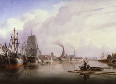 Bristol havn av Joseph Walter
