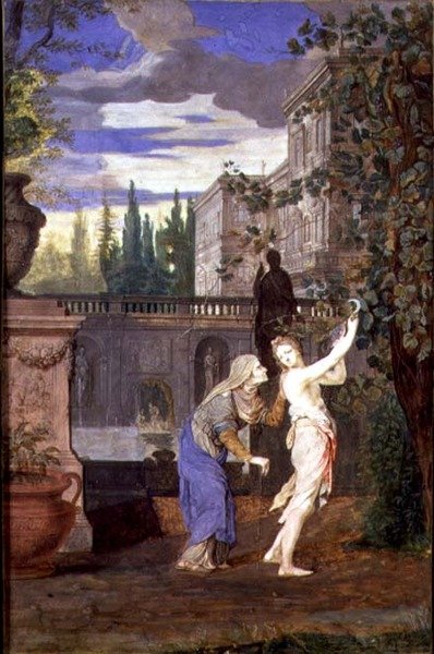 Vertumnus og Pomona av Joseph Werner