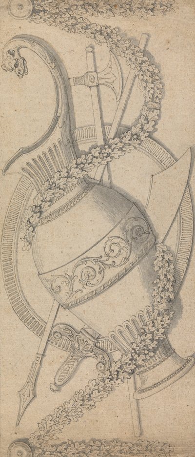 Design for en frise av Joseph Wilton