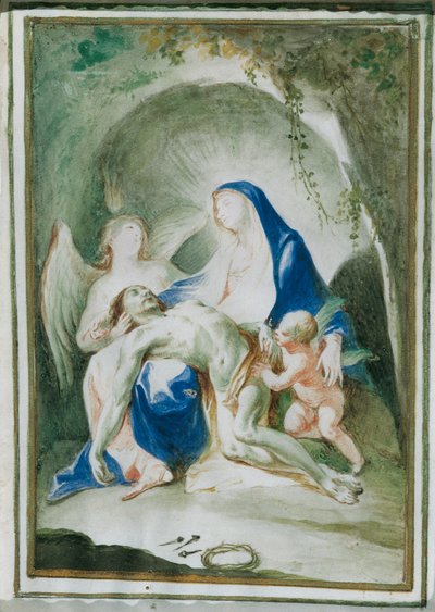 Maria med Kristi legeme av Joseph Winterhalder d. J.