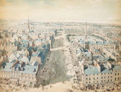 North View fra Scott Monument, 14.45 15. september av Joseph Woodfall Ebsworth