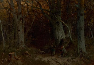 Hans og Grete av Joseph Wopfner