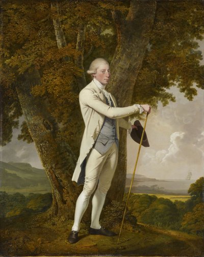 Portrett av John Milnes av Joseph Wright of Derby