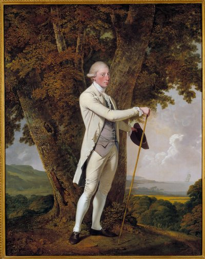 Portrett av John Milnes av Joseph Wright of Derby
