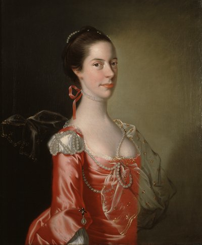 Portrett av en dame av Joseph Wright of Derby