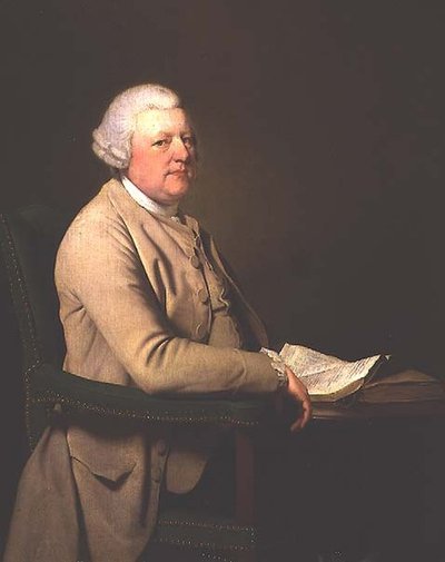 Richard Cheslyn, 1777 av Joseph Wright of Derby