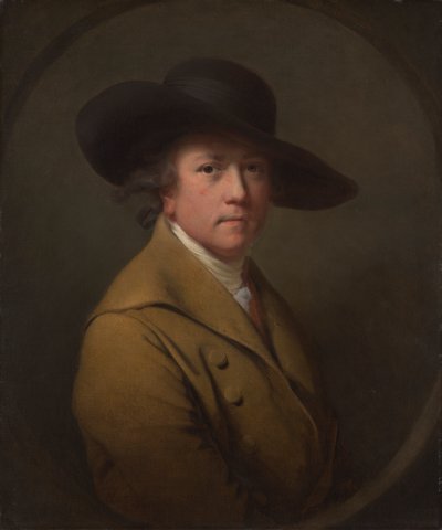 Selvportrett av Joseph Wright of Derby
