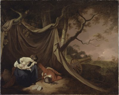 The Dead Soldier, ca. 1789 (olje på lerret) av Joseph Wright of Derby
