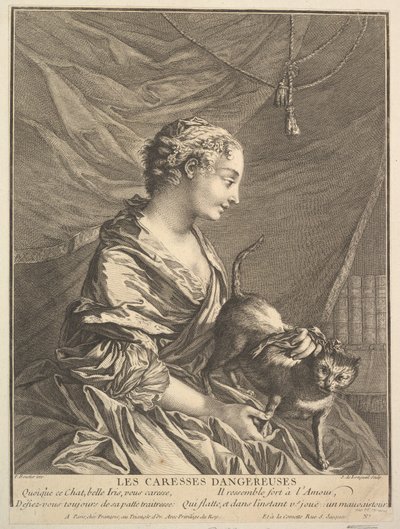 Farlige kjærtegn. av Joseph de Longueil
