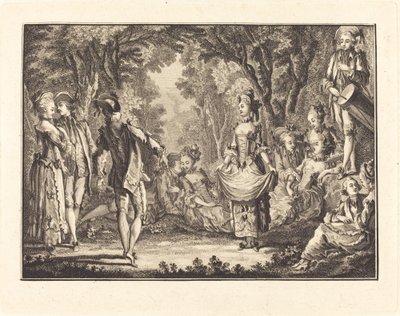 Country dans av Joseph de Longueil after Charles Eisen