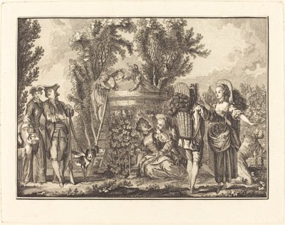 Høst av Joseph de Longueil after Charles Eisen