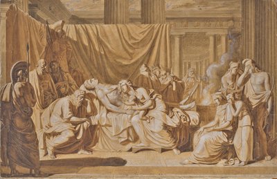 Akilles#39; død av Joseph von Fuhrich