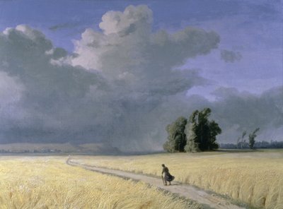 Kornåker nær Calais av Josephine Bowes