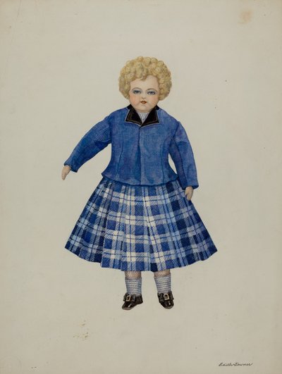 Dukke - Leslie Simpson, ca. 1937 av Josephine C. Romano