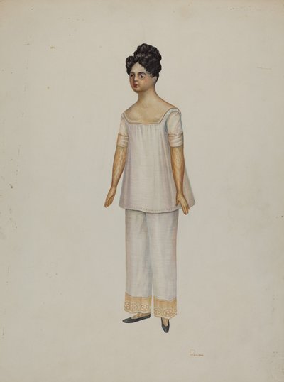 Dukke - Lydia Sherman, ca. 1937. av Josephine C. Romano