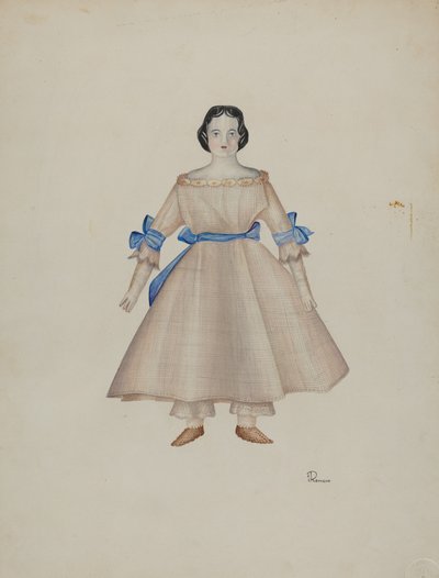 Dukke - Mary, ca. 1939. av Josephine C. Romano