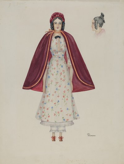 Dukke - Narcissa Savery, ca. 1937. av Josephine C. Romano