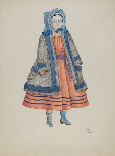 Dukke - "Rose Bates" av Josephine C. Romano