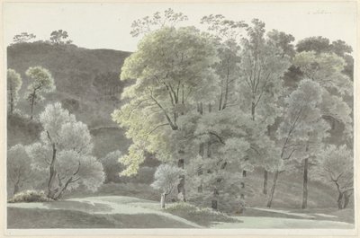Trær rundt Subiaco av Josephus Augustus Knip