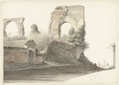Neros akvedukt i Roma av Josephus Augustus Knip