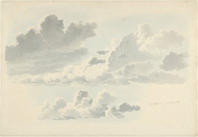 Skystudier av Josephus Augustus Knip