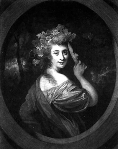 Mademoiselle Giovanna Baccelli (1753-1801) gravert av J.R. Smith, utgitt i 1783 (gravering) av Joshua (after) Reynolds