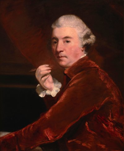 Sir William Chambers, ca. 1780 (olje på lerret) av Joshua (studio of) Reynolds