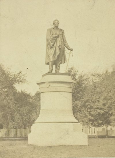 Statue av Commodore Matthew Perry, 185089. av Joshua Appleby Williams