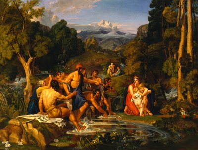 Latona og de lykiske bøndene av Joshua Cristall