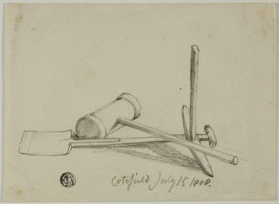 Mallet, Pick og Shovel av Joshua Cristall