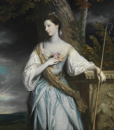 Anne Dashwood 1743-1830, senere grevinne av Galloway, 1764. av Joshua Reynolds