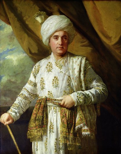 Kaptein John Foote fra det ærede East India Company av Joshua Reynolds