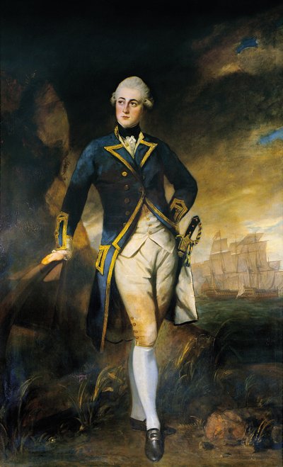 Kaptein Lord Robert Manners av Joshua Reynolds